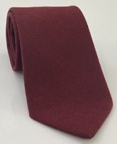 Dark Red Wool/Silk Tie GWST-2